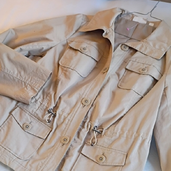 Studio Works Beige Utility Jacket - Picture 2 of 7